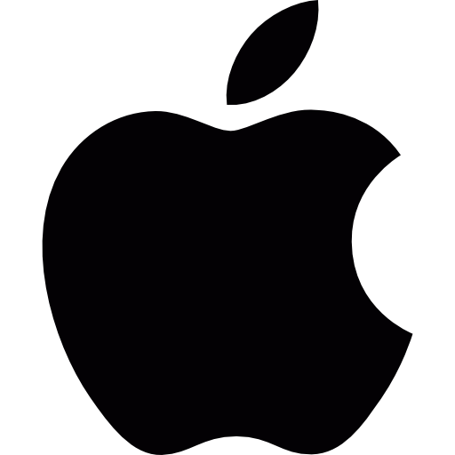 Logo en Noir et Blanc de Apple